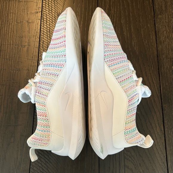 Nike Viale Space Dye Lace-up Running Shoes Women SZ 6.5 in White Multicolor - Picture 4 of 9